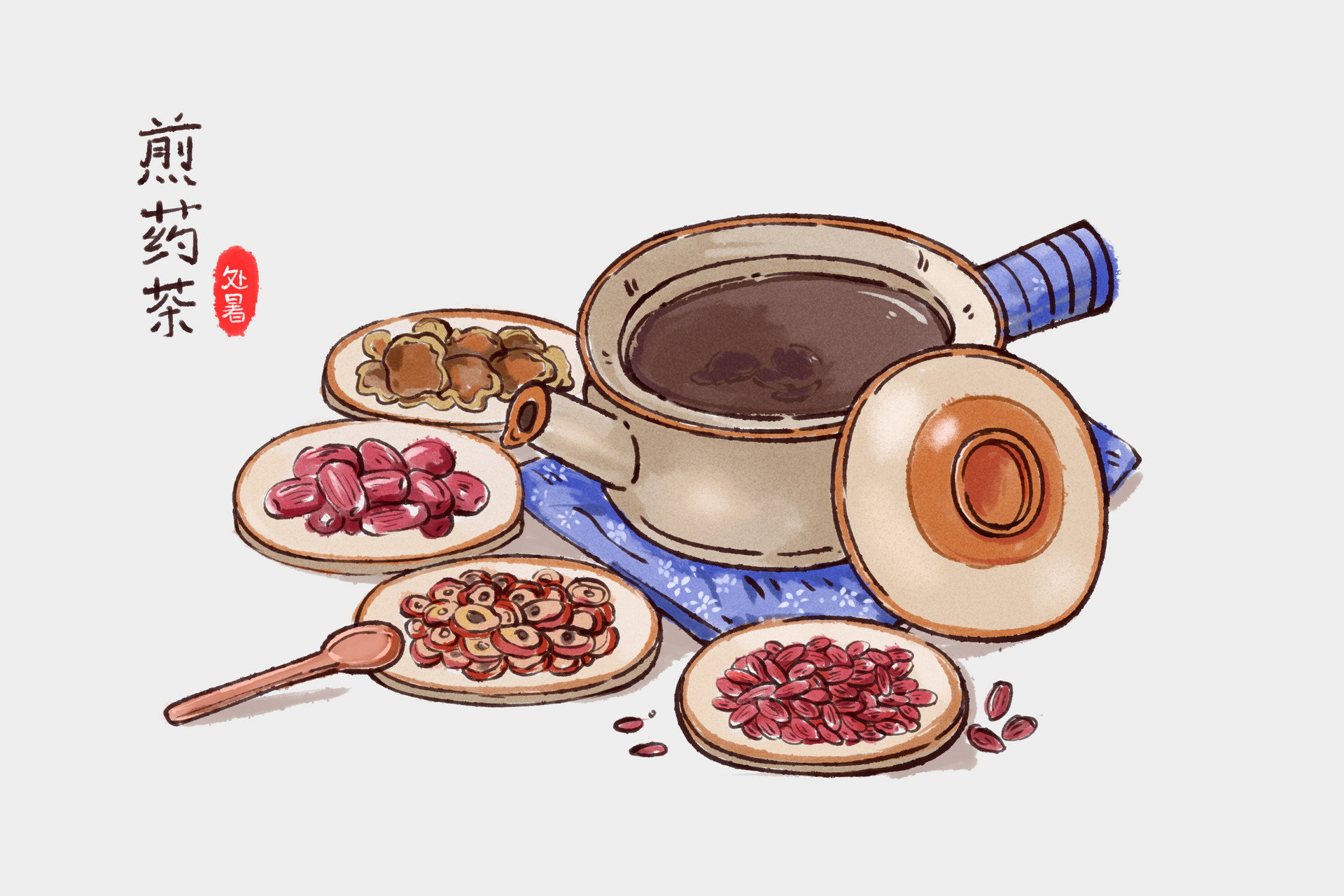 摄图网_402628165_banner_手绘水墨水彩现代古画二十四节气处暑煎药茶煲凉茶（企业商用）.jpg